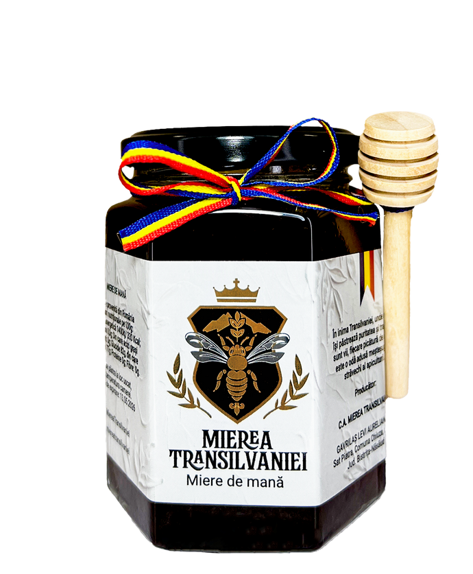 🌲 Miere de mană ecologică 360g